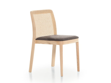 URBAN 11C - Ash chair with integrated cushion by Very Wood - view 2
